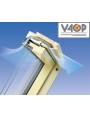 66x140 cm Padidinto atsparumo įsilaužimui stogo langas FTP-V P2 Secure 