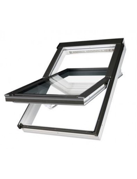 78x118 cm Aliuminio-PVC profilių stogo langas PTP-V U3 